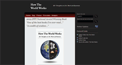 Desktop Screenshot of howtheworldworks.com